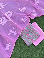 Applique Unstitched Suit-11 Applique Unstitched Suit-11