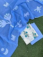 Applique Unstitched Suit-7 Applique Unstitched Suit-7