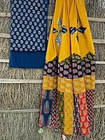 Ajrakh Unstitched Suit-15 Ajrakh Unstitched Suit-15
