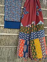 Ajrakh Unstitched Suit-19 Ajrakh Unstitched Suit-19