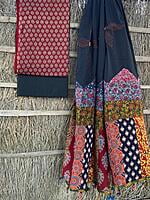 Ajrakh Unstitched Suit-20 Ajrakh Unstitched Suit-20