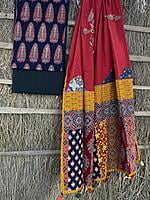 Ajrakh Unstitched Suit-24 Ajrakh Unstitched Suit-24