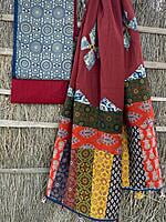 Ajrakh Unstitched Suit-9 Ajrakh Unstitched Suit-9