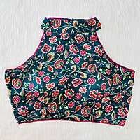 Halter Neck Blouse with cotton lining-4 Halter Neck Blouse with cotton lining-4