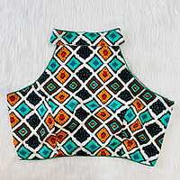 Halter Neck Blouse with cotton lining-5 Halter Neck Blouse with cotton lining-5