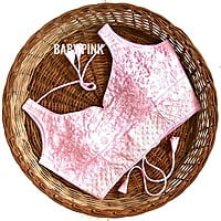 Silk Backless Blouse With Tassels-Pink Silk Backless Blouse With Tassels-Pink