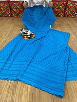 Chikan Anarkali Chikan Mastani-Blue Chikan Anarkali Chikan Mastani-Blue