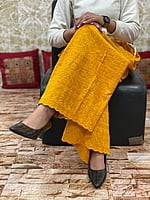 Cotton Chikan Mastani-Mustard Cotton Chikan Mastani-Mustard
