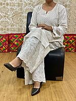 Chikan Kurti Chikan Mastani Set-OffWhite Chikan Kurti Chikan Mastani Set-OffWhite