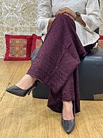 Chikan Rayon Mastani-Brown Chikan Rayon Mastani-Brown