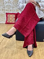Chikan Rayon Mastani-Maroon Chikan Rayon Mastani-Maroon