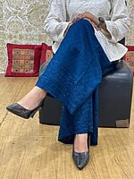 Chikan Rayon Mastani-NavyBlue Chikan Rayon Mastani-NavyBlue