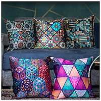 Abstract Digital Printed Cushion Cover Set of 5-1 Abstract Digital Printed Cushion Cover Set of 5-1