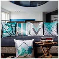 Abstract Digital Printed Cushion Cover Set of 5-15 Abstract Digital Printed Cushion Cover Set of 5-15