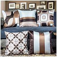 Abstract Digital Printed Cushion Cover Set of 5-17 Abstract Digital Printed Cushion Cover Set of 5-17