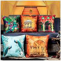 Abstract Digital Printed Cushion Cover Set of 5-18 Abstract Digital Printed Cushion Cover Set of 5-18