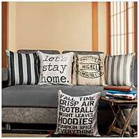Abstract Digital Printed Cushion Cover Set of 5-6 Abstract Digital Printed Cushion Cover Set of 5-6