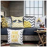 Abstract Digital Printed Cushion Cover Set of 5-7 Abstract Digital Printed Cushion Cover Set of 5-7