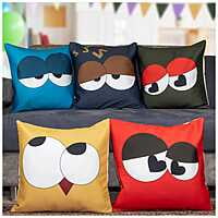 Figures Digital Printed Cushion Cover Set of 5-11 Figures Digital Printed Cushion Cover Set of 5-11