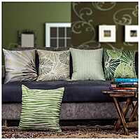 SingleTone Digital Printed Cushion Cover Set of 5-4 SingleTone Digital Printed Cushion Cover Set of 5-4