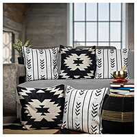 SingleTone Digital Printed Cushion Cover Set of 5-5 SingleTone Digital Printed Cushion Cover Set of 5-5