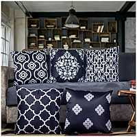 SingleTone Digital Printed Cushion Cover Set of 5-6 SingleTone Digital Printed Cushion Cover Set of 5-6