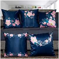 SingleTone Digital Printed Cushion Cover Set of 5-7 SingleTone Digital Printed Cushion Cover Set of 5-7