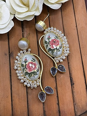 Meenakari Earrings Series 1-1