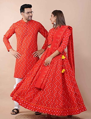 Ethnic Couple Combo Catalogue 1-Orange-1