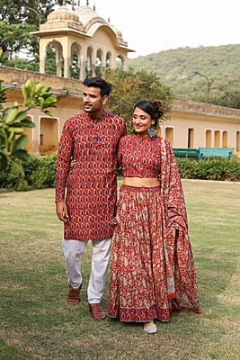 Ethnic Couple Combo Catalogue 2-Red