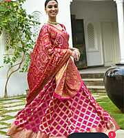 Rajasthani Gharchola Lehenga-Pink-1 Rajasthani Gharchola Lehenga-Pink-1
