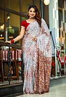 Crepe Digital Printed Saree-3 Crepe Digital Printed Saree-3