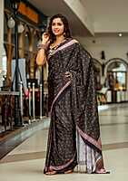 Crepe Digital Printed Saree-5 Crepe Digital Printed Saree-5