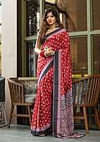 Crepe Digital Printed Saree-6 Crepe Digital Printed Saree-6