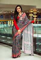 Crepe Digital Printed Saree-8 Crepe Digital Printed Saree-8