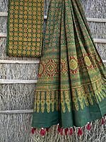 Ajrakh Printed Top-Dupatta Set-14 Ajrakh Printed Top-Dupatta Set-14