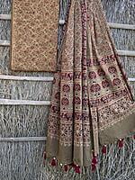 Ajrakh Printed Top-Dupatta Set-18 Ajrakh Printed Top-Dupatta Set-18