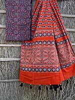 Ajrakh Printed Top-Dupatta Set-26 Ajrakh Printed Top-Dupatta Set-26