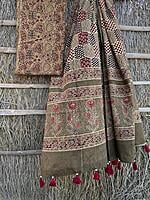 Ajrakh Printed Top-Dupatta Set-28 Ajrakh Printed Top-Dupatta Set-28