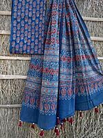 Ajrakh Printed Top-Dupatta Set-29 Ajrakh Printed Top-Dupatta Set-29