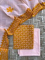 Applique Unstitched Suit With Applique Top Catalogue 2-9 Applique Unstitched Suit With Applique Top Catalogue 2-9