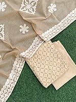Applique Unstitched Suit With Applique Top Series 1-16 Applique Unstitched Suit With Applique Top Series 1-16