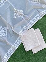 Applique Unstitched Suit With Applique Top Series 1-22 Applique Unstitched Suit With Applique Top Series 1-22