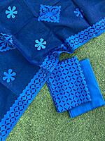 Applique Unstitched Suit With Applique Top Series 1-23 Applique Unstitched Suit With Applique Top Series 1-23