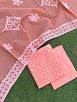 Applique Unstitched Suit With Applique Top Series 1-30 Applique Unstitched Suit With Applique Top Series 1-30
