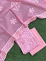 Applique Unstitched Suit With Applique Top Series 1-31 Applique Unstitched Suit With Applique Top Series 1-31