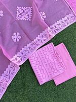 Applique Unstitched Suit With Applique Top Series 1-4 Applique Unstitched Suit With Applique Top Series 1-4